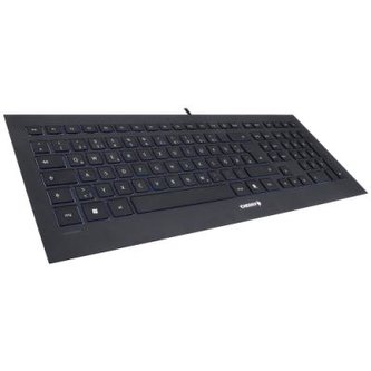 CHERRY klávesnice STRAIT/ drátová/ USB/ černá/ CZ+SK layout