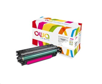 OWA Armor toner pro HP Color Laserjet CP3525, 7000 Stran, CE253A, červená/magenta