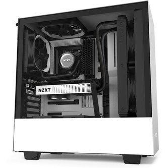 NZXT skříň H510 / ATX / průhledná bočnice / USB 3.0 / USB-C 3.1 / bílá