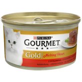 Konz.GOURMET Gold Melting heart KK pastika s hovezim 85g