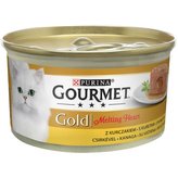 Konz.GOURMET Gold Melting heart KK pastika s kuretem 85g