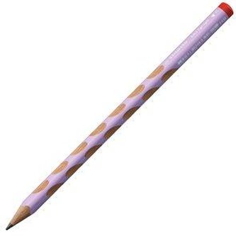 Grafitová tužka "Easygraph", pastelová fialová, HB, trojhranná, pro praváky, STABILO