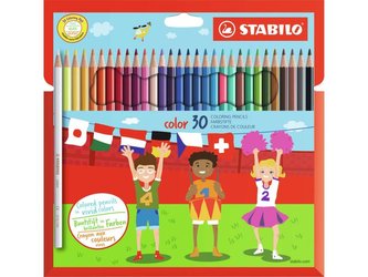 STABILO color 30 ks Kartonové Pouzdro