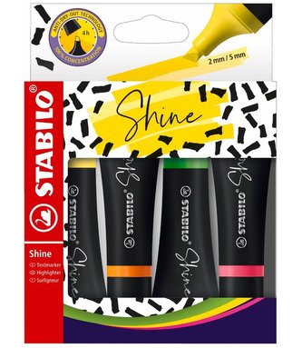STABILO Shine 4 ks Pouzdro