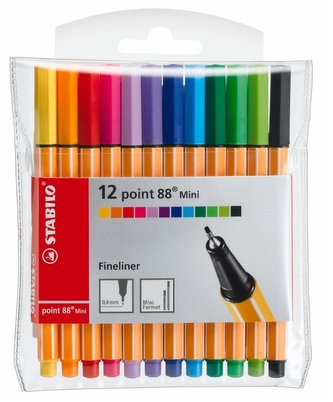 STABILO point 88 Mini 12 ks Pouzdro
