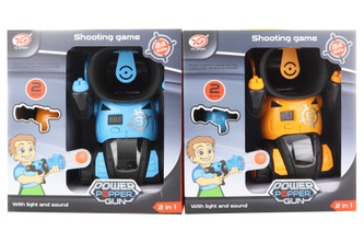 Robot s pistolemi na míčky