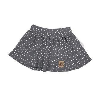 Kojenecká bavlněná suknička Nicol Rainbow šedá - velikost 92 (18-24m)