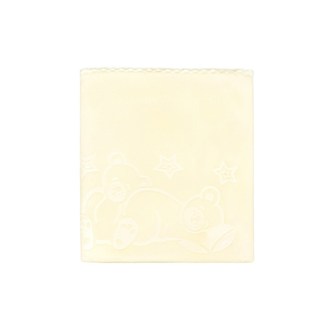 Dětská deka Womar 90x80 krémová Dětská deka Womar 90x80 krémová