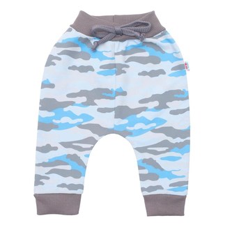 Kojenecké bavlněné tepláčky New Baby With Love modré - velikost 80 (9-12m)