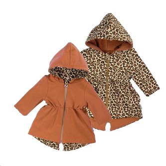 Oboustranná kojenecká mikina s kapucí Nicol Mia - velikost 92 (18-24m)