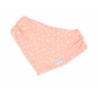 Kojenecký šátek na krk Nicol Rainbow růžový - velikost Univerzální