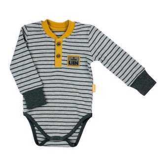 Kojenecké body s dlouhým rukávem Nicol Prince Lion - velikost 86 (12-18m)