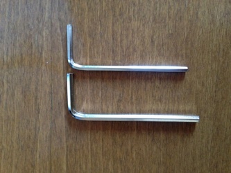 Klíč IMBUS 2mm pro M4 šroub, 2ks