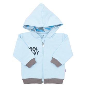 Kojenecká mikinka New Baby With Love modrá - velikost 62 (3-6m)