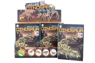 Dino kostra skládačka 10/bal