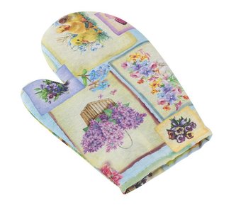 Kuchyňská chňapka - velikonoční patchwork - chňapka 28x18 cm Kuchyňská chňapka - velikonoční patchwork - chňapka 28x18 cm