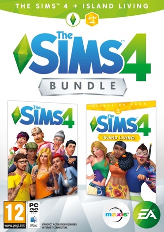 PC The Sims 4 Bundle Základní hra+Život na ostrově