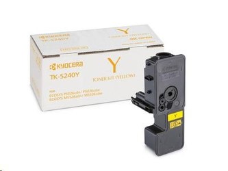TK5240 Toner pro M5526CDN, 5526CDW, P5026CDN, 5026CDW tiskárny, KYOCERA žlutá, 3tis.stran