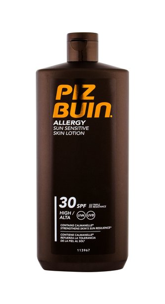 PIZ BUIN Allergy Opalovací přípravek na tělo Sun Sensitive Skin Lotion 400 ml SPF30 unisex