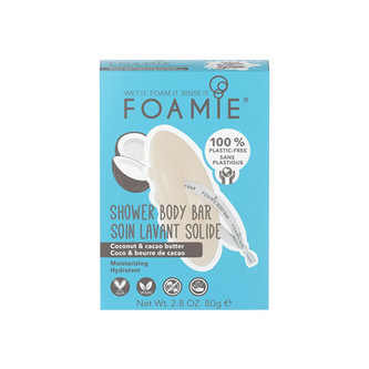 Foamie Hydratační sprchové mýdlo Shake Your Coconuts (Shower Body Bar) 80 g woman