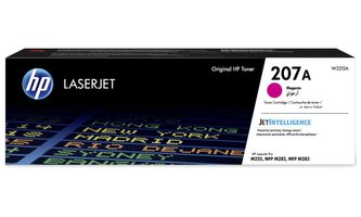 W2213A Toner pro Color LaserJet Pro M182N, M183FW tiskárny, HP 207A, magenta, 1250 str. W2213A Toner pro Color LaserJet Pro M182N, M183FW tiskárny, HP 207A, magenta, 1250 str.