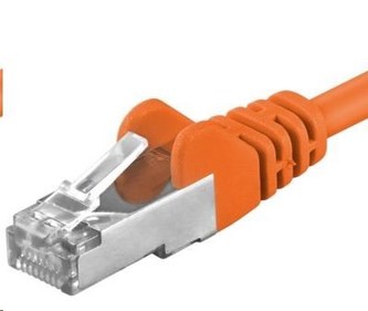 PREMIUMCORD Patch kabel CAT6a S-FTP, RJ45-RJ45, AWG 26/7 5m oranžová PREMIUMCORD Patch kabel CAT6a S-FTP, RJ45-RJ45, AWG 26/7 5m oranžová