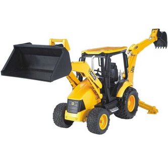 Bruder Traktor JCB MIDI čel. nakl. + bagr