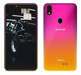 Aligator S5540 Duo, 32 GB, růžovo-zlatá