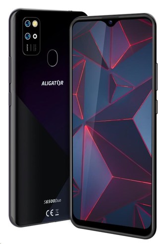 Aligator S6500 Duo Crystal, 32 GB, černá
