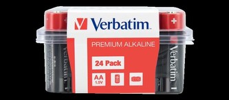 VERBATIM  AA  Alkalická Baterie 24 Pack / LR6
