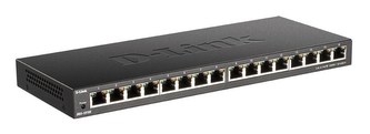 D-Link DGS-1016S 16-port Gigabit Ethernet Switch, fanless D-Link DGS-1016S 16-port Gigabit Ethernet Switch, fanless