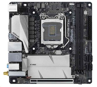 ASRock MB Sc LGA1200 H470M-ITX/AC, Intel H470, 2xDDR4, HDMI, DP