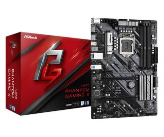 ASRock MB Sc LGA1200 H470 Phantom Gaming 4, Intel H470, 4xDDR4, VGA