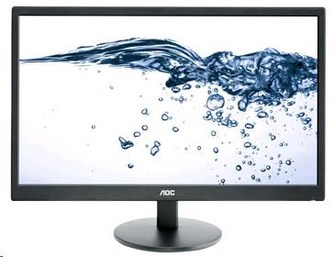 AOC MT LCD - WLED 23,6\" e2470Swda 1920x1080, 20M:1, 250cd/m2, 5ms, D-Sub, DVI, Repro, Černý,