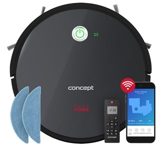 VR3000 Robotický vysavač 2 v 1 REAL FORCE