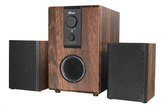 TRUST repro SILVA 2.1 SPEAKER SET FOR PC AND LAPTOP, wooden