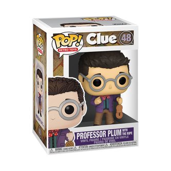 Funko POP RT S4: Clue - Professor Plum w/Rope