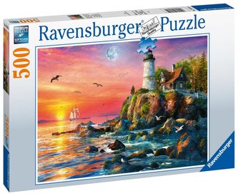 Ravensburger Puzzle - Vodní krajina 500 dílků
