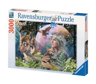 Ravensburger Puzzle - Paní lesa/3000 dílků