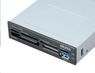 AKASA čtečka karet AK-ICR-14, interní, USB 3.0