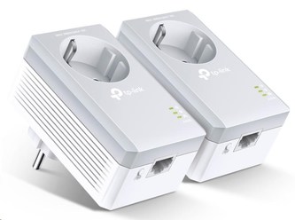 TP-Link TL-PA4010PKIT [Sada adaptérů AV600 Powerline Starter Kit s podporou napájení (AC)]