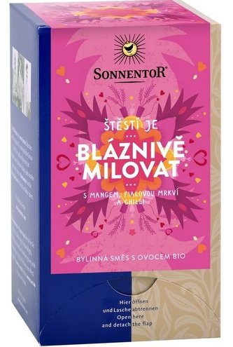Sonnentor - Bláznivě milovat bio bylinná směs s ovocem