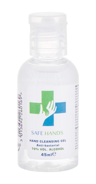 Safe Hands Anti-bacterial Antibakteriální přípravek Hand Cleansing Gel 45 ml unisex