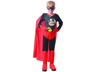 Šaty na karneval - hrdina, 110 - 120 cm