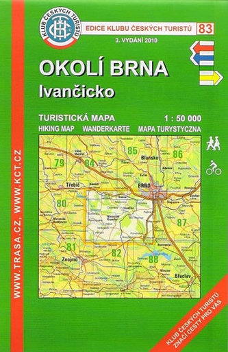 KČT 83 Okolí Brna, Ivančicko