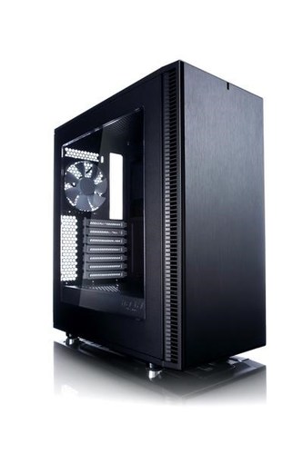 FRACTAL DESIGN skříň DEFINE C, Black, průhledný bok TG, bez zdroje