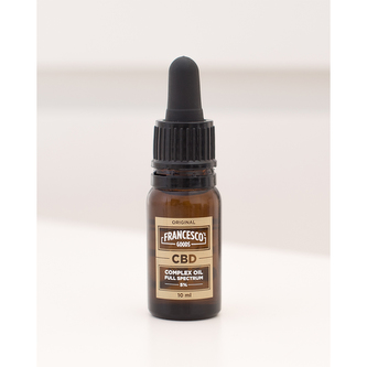 Francesco's Goods 5% širokospektrý CBD olej 10 ml