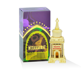 Al Haramain Muzakkerat Gold parfémovaný olej 12 ml UNISEX