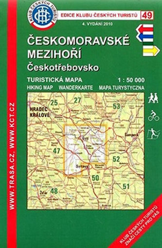 KČT 49 Českomoravské mezihoří Českotřebovsko