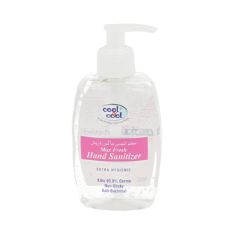 Cool & Cool dezinfekční antibakteriální gel na ruce Max Fresh (60% alkoholu) 250 ml